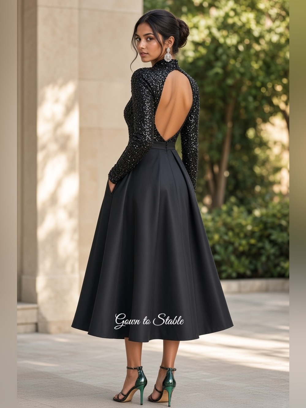 Sachin & Babi Amity Sequin Midi-Dress